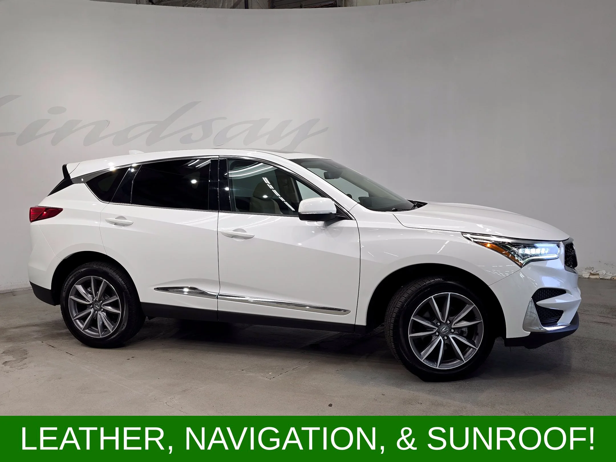 Used 2021 Platinum White Pearl Acura Technology Package image 3