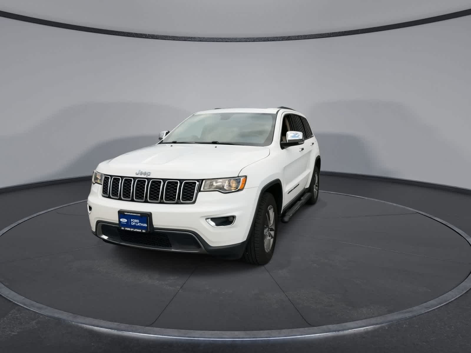 Used 2020 Bright White Clearcoat Jeep Limited image 3
