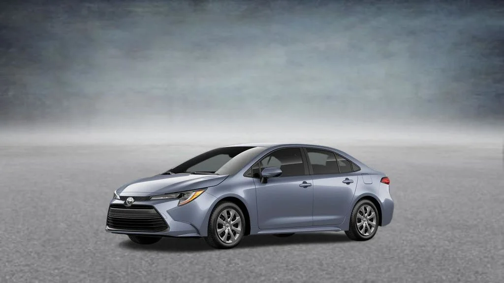 New 2026 Gray Toyota LE image 3