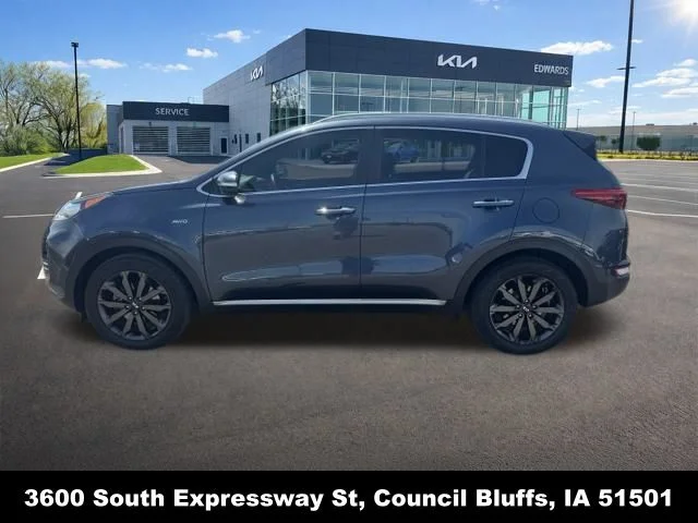 Used 2019 Blue Kia EX image 8