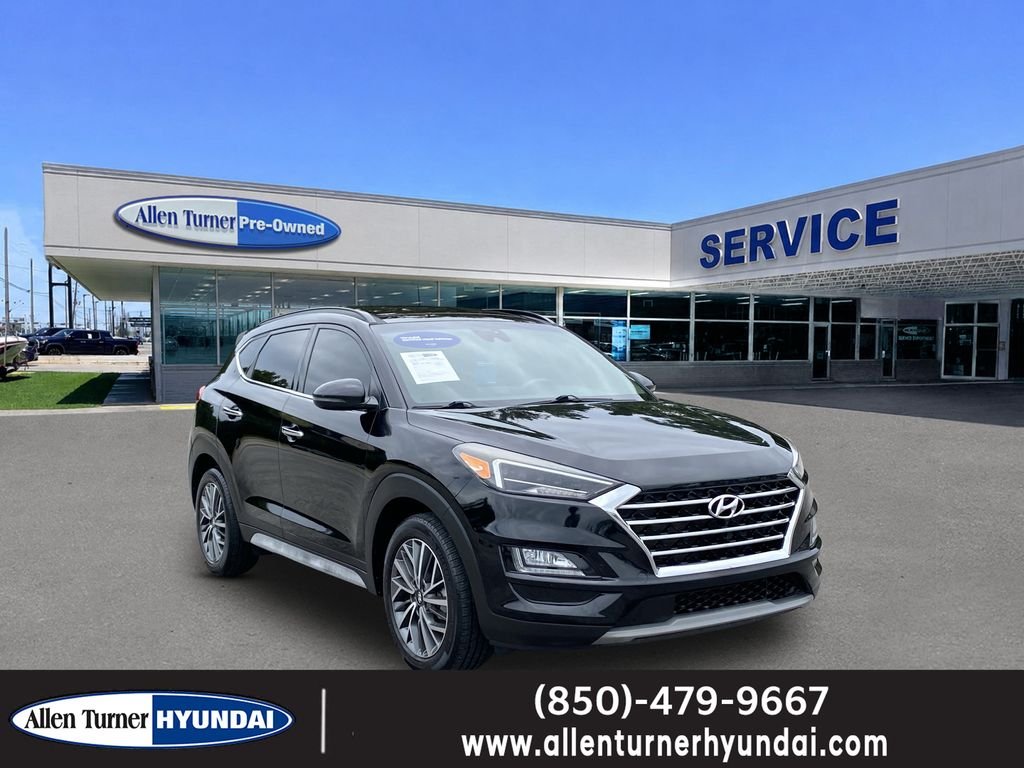 Used 2021 Black Noir Pearl Hyundai Ultimate image 1