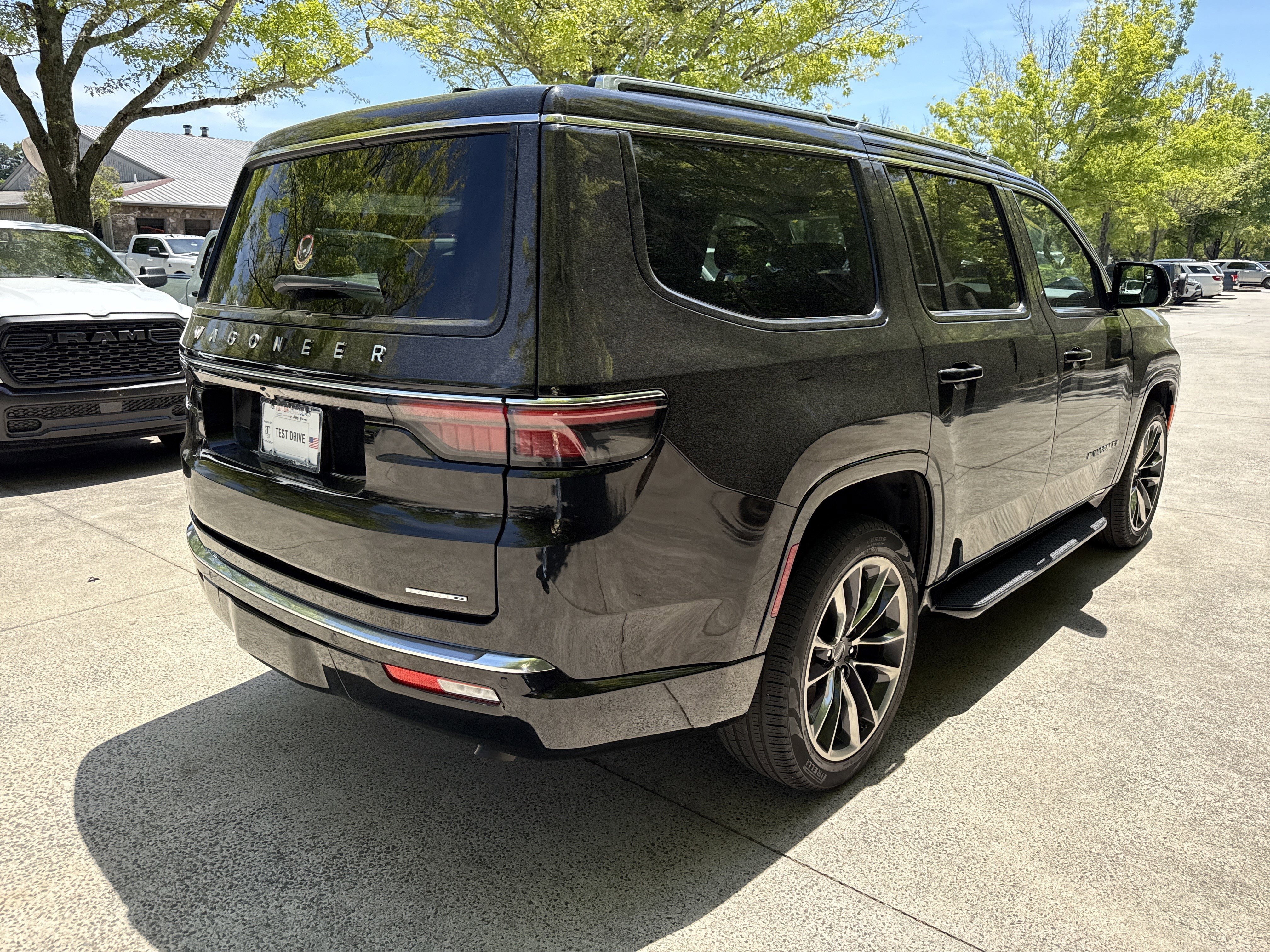 Used 2024 Diamond Black Crystal Pearlcoat Jeep Series II image 7