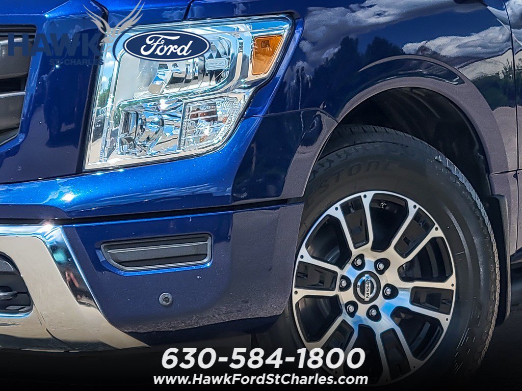 Certified Used 2021 Deep Blue Pearl Metallic Nissan SV image 3