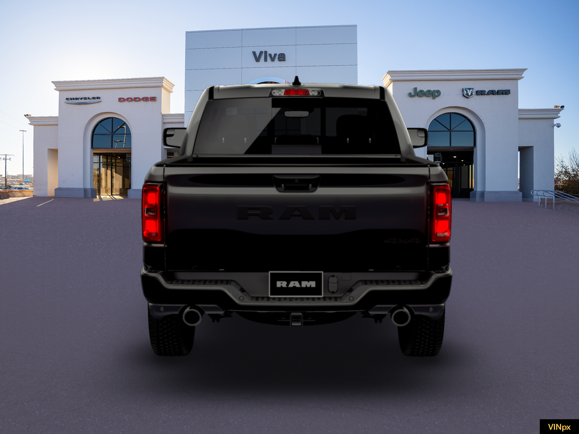 New 2026 Diamond Black Crystal Pearlcoat RAM Express image 6