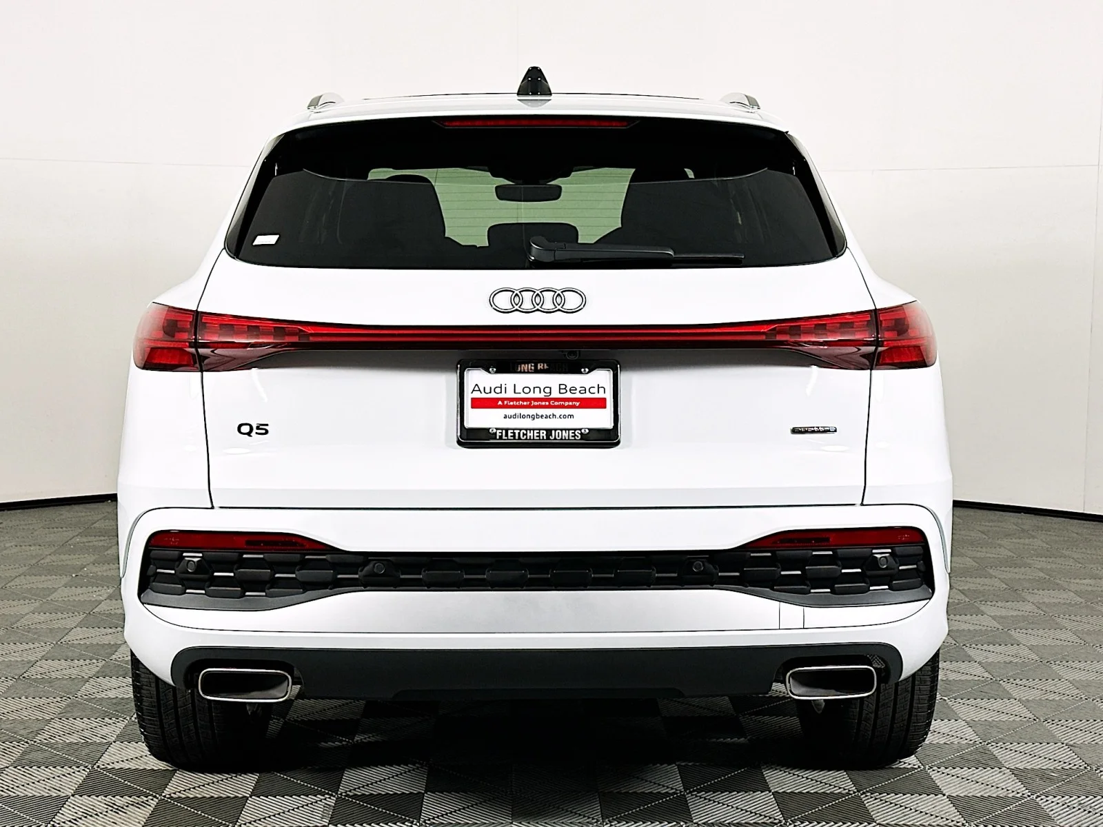 Used 2025 Glacier White Metallic Audi Premium Plus image 3