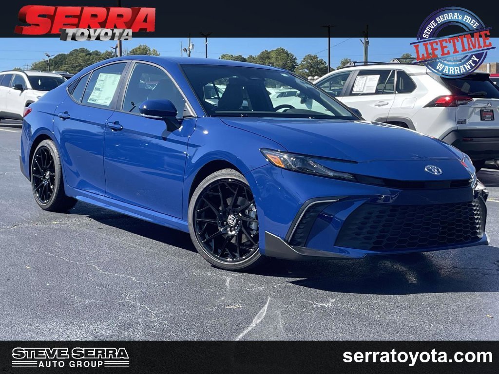 New 2026 Reservoir Blue Toyota SE image 1