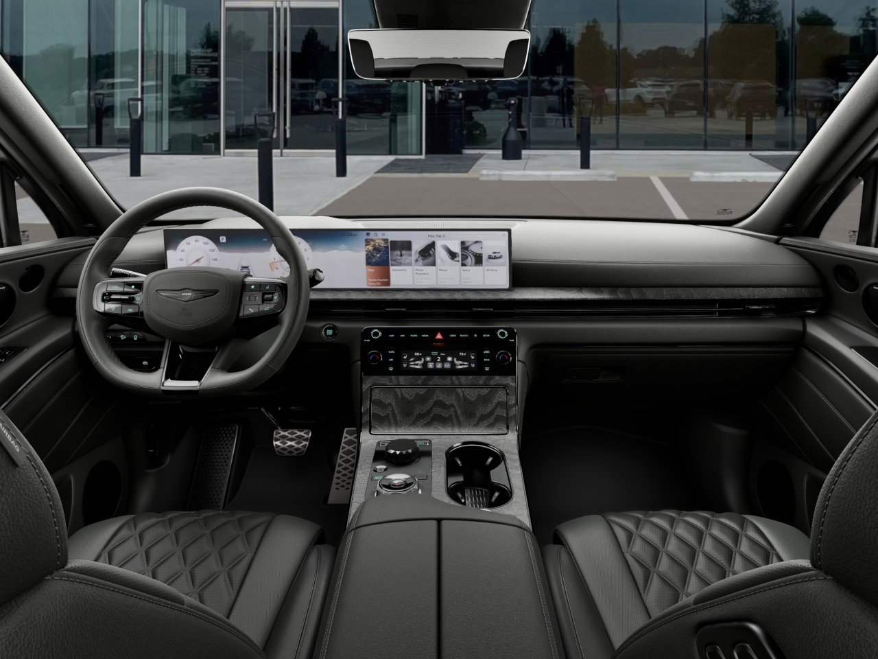 New 2026 Black Genesis 3.5T E-SC MHEV PRESTIGE BLACK image 41