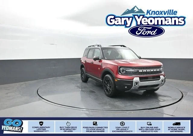 New 2026 Ruby Red Metallic Tinted Clearcoat Ford Badlands® image 1