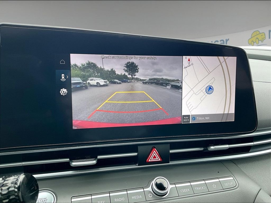 Used 2023 Scarlet Red Pearl Hyundai SEL image 18