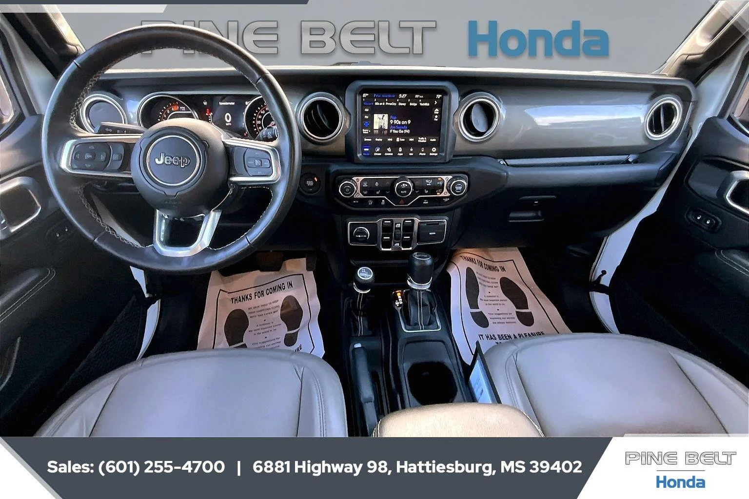 Used 2023 Bright White Clearcoat Jeep Sahara image 13