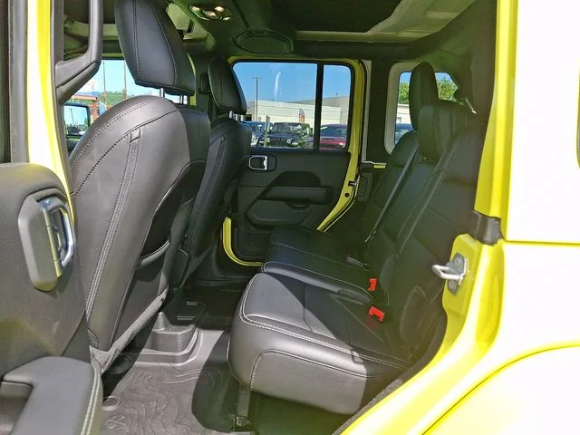 Used 2023 Yellow Jeep Sahara image 5