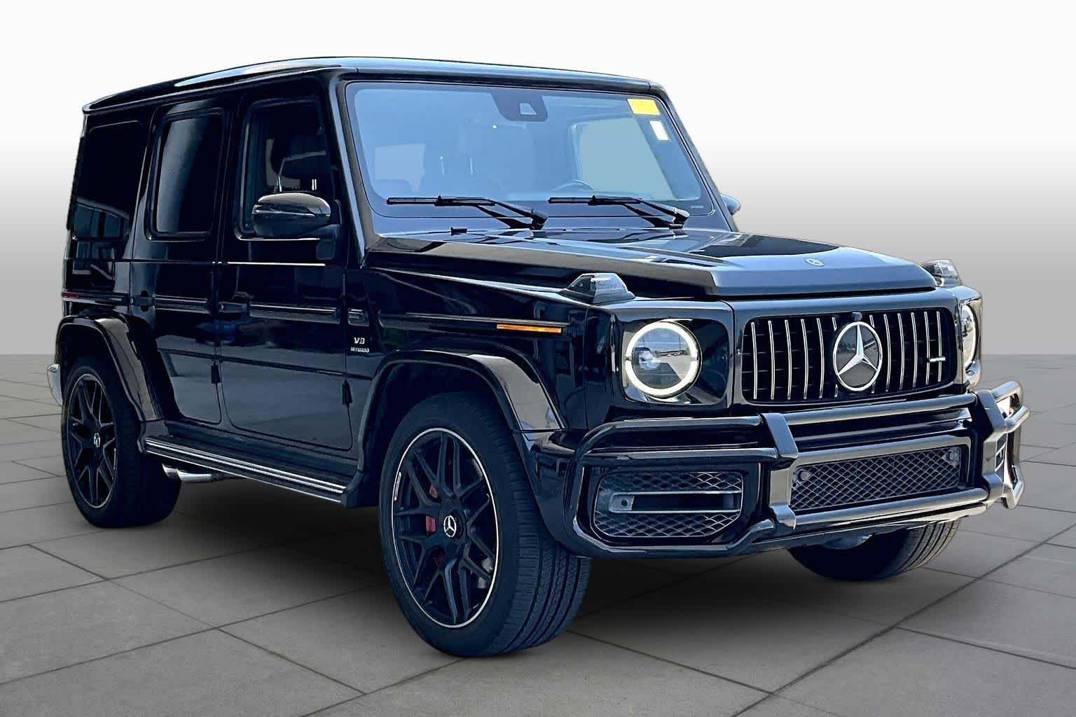 Used 2021 Obsidian Black Metallic Mercedes-Benz AMG® G 63 image 3