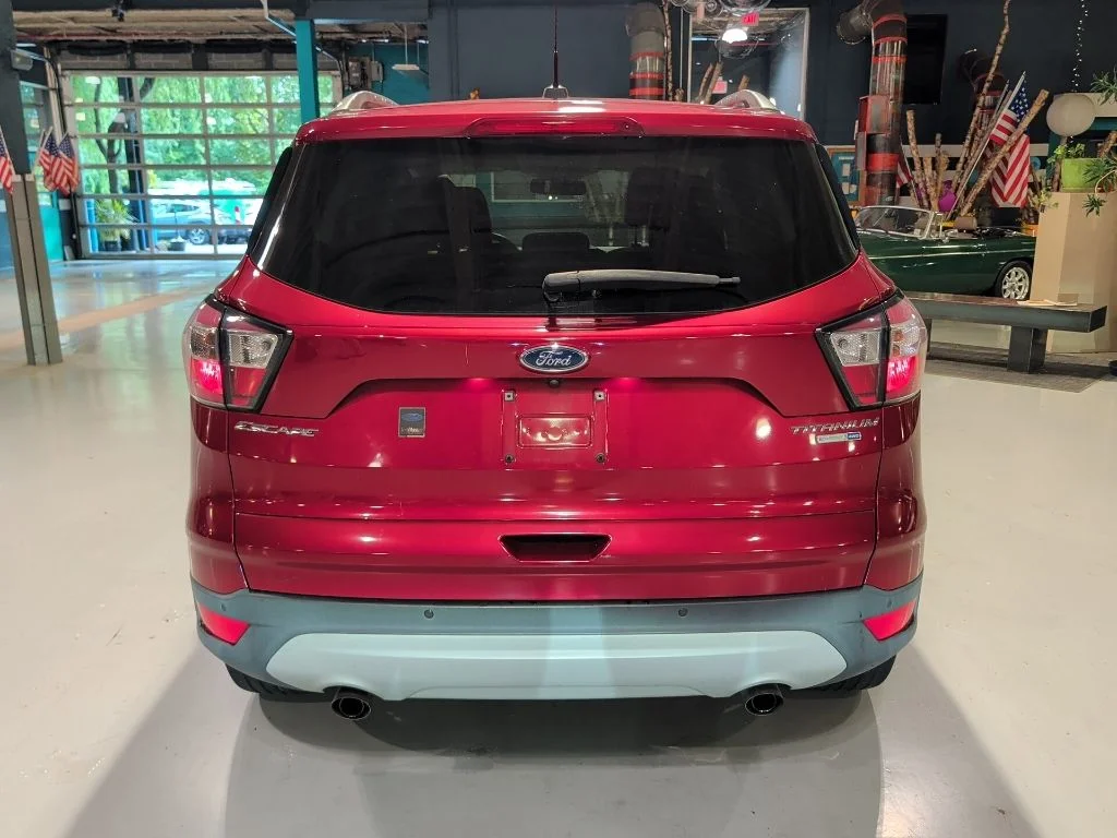 Used 2017 Red Ford Titanium image 14