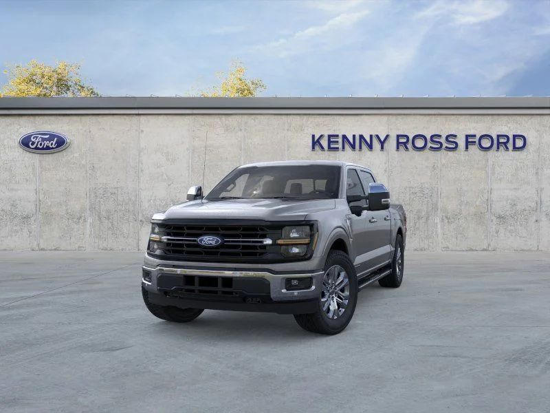 New 2026 Carbonized Gray Metallic Ford XLT image 2