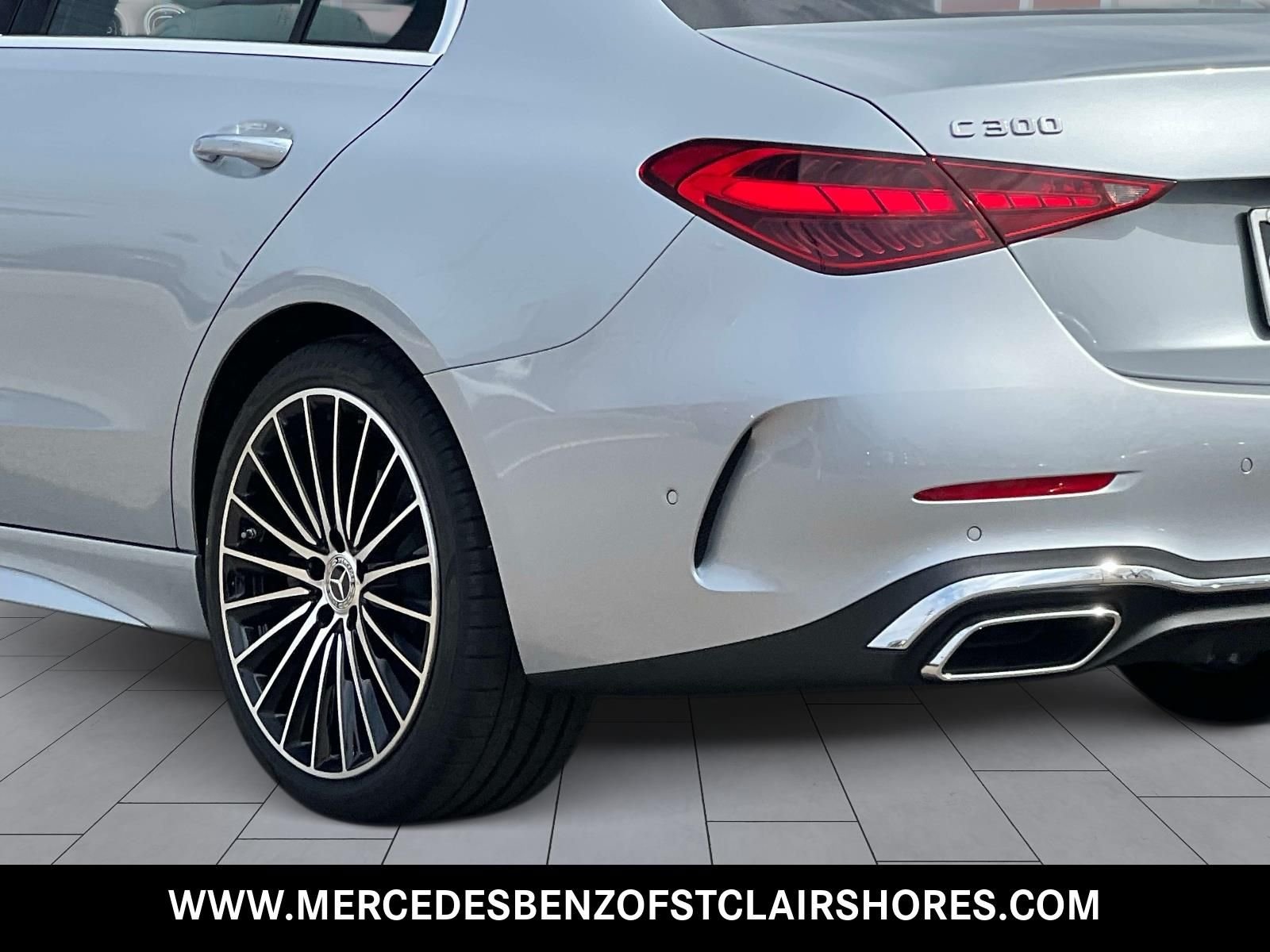 New 2026 Cirrus Silver Metallic Mercedes-Benz C 300 image 4