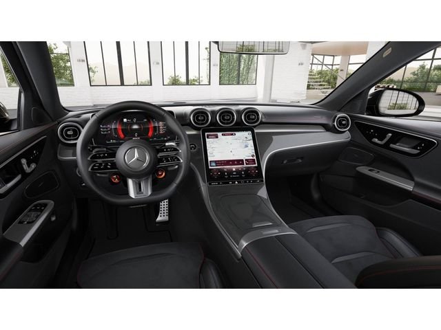 New 2026 Polar White Mercedes-Benz AMG® C 43 4MATIC® Sedan image 3