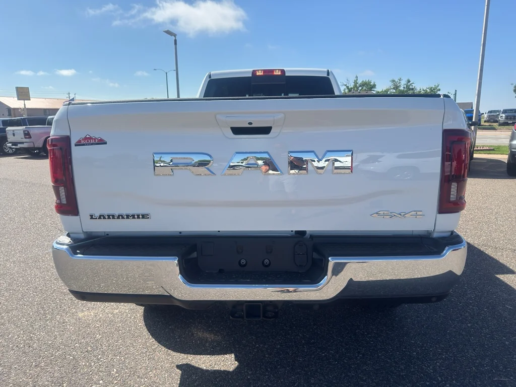 New 2026 Bright White Clear-Coat Exterior Paint RAM Laramie image 6