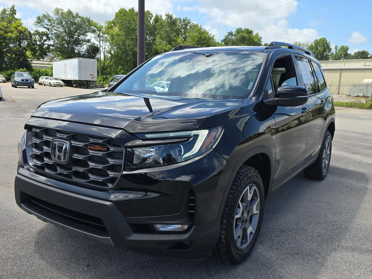 Used 2023 Crystal Black Pearl Honda TrailSport image 11