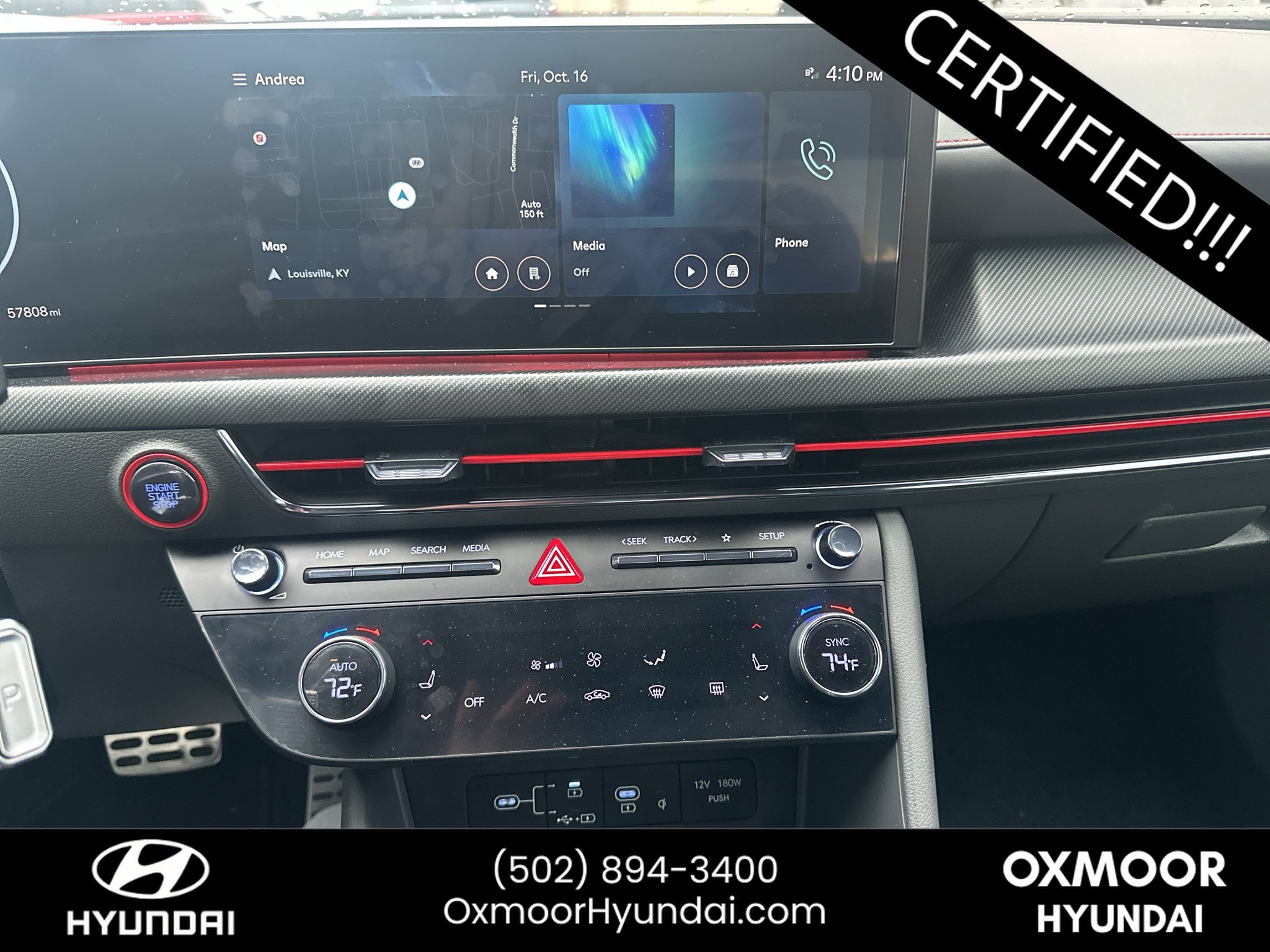 Used 2024 Onyx Black Hyundai N Line image 8