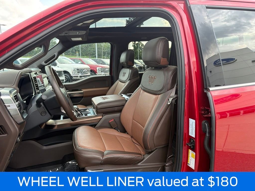 Certified Used 2025 Rapid Red Metallic Tinted Clearcoat Ford King Ranch image 11