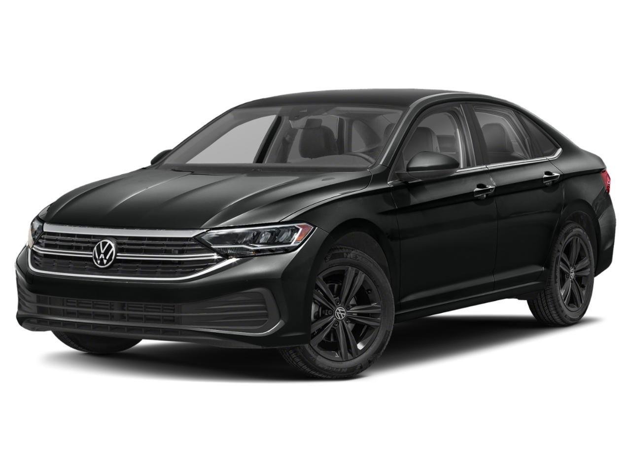 Used 2024 Deep Black Pearl Volkswagen SE image 1