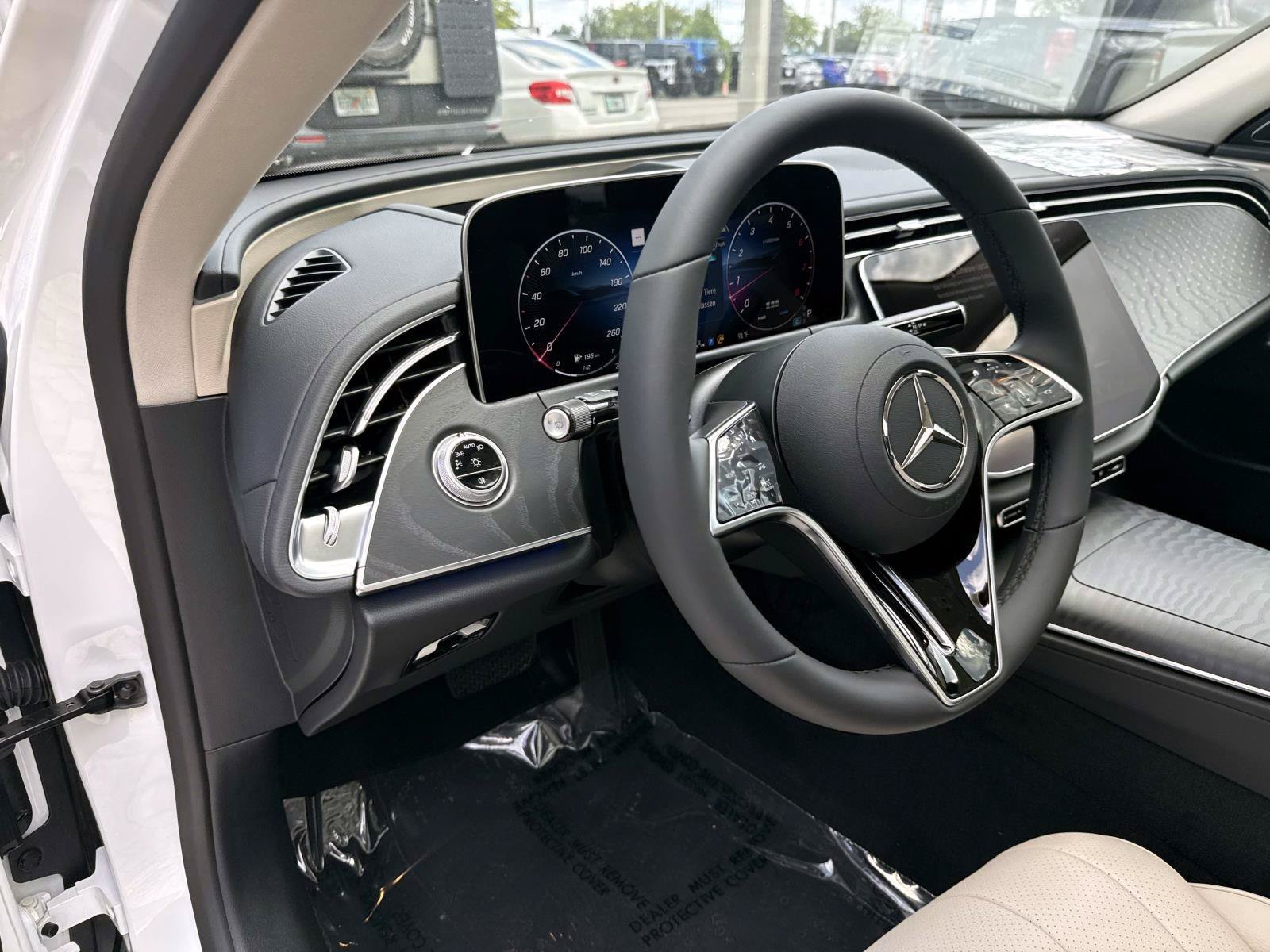 New 2027 Polar White Mercedes-Benz E 450 4MATIC® Sedan image 19