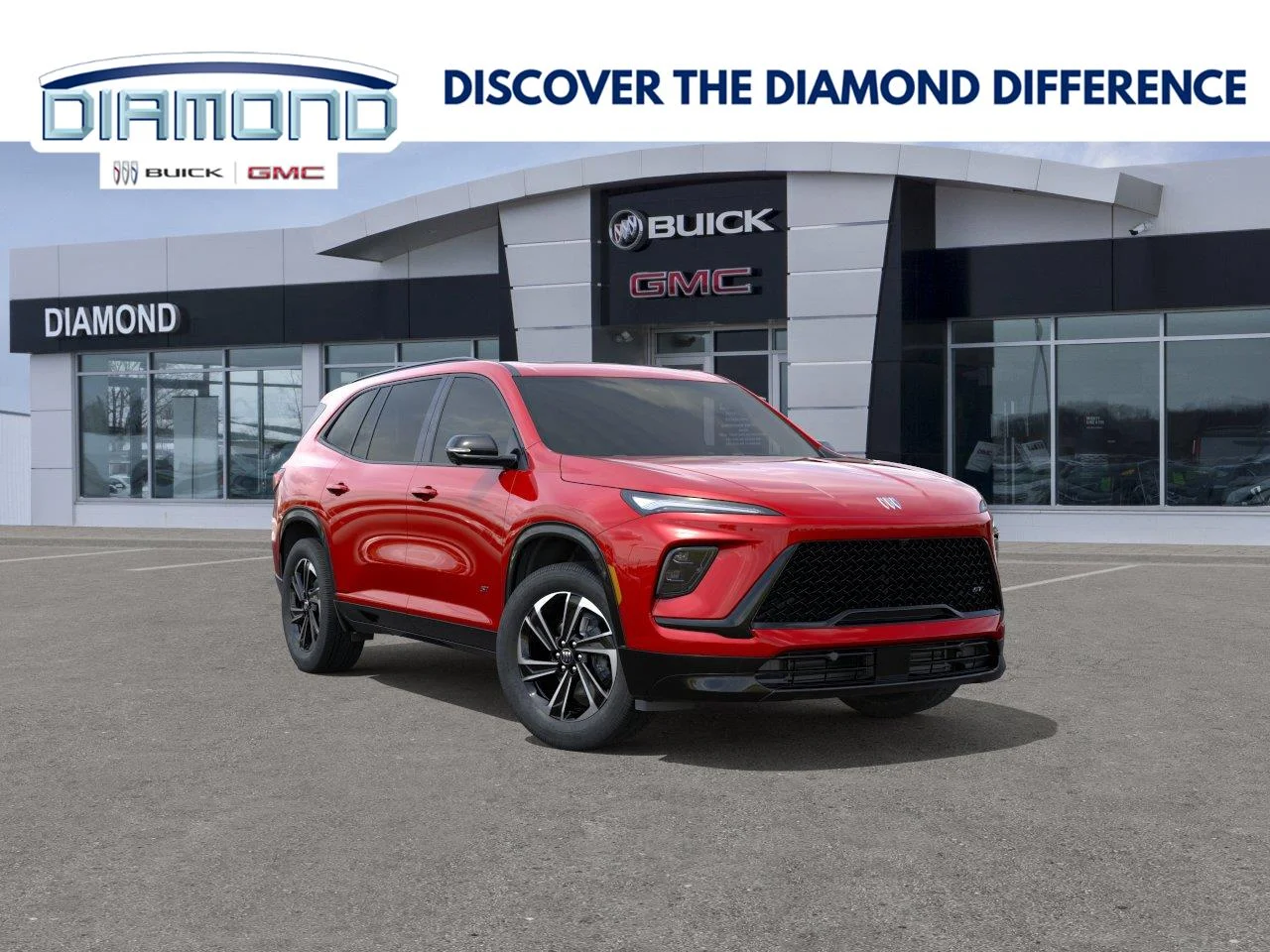 New 2027 Cherry Red Tintcoat Buick Sport Touring image 1