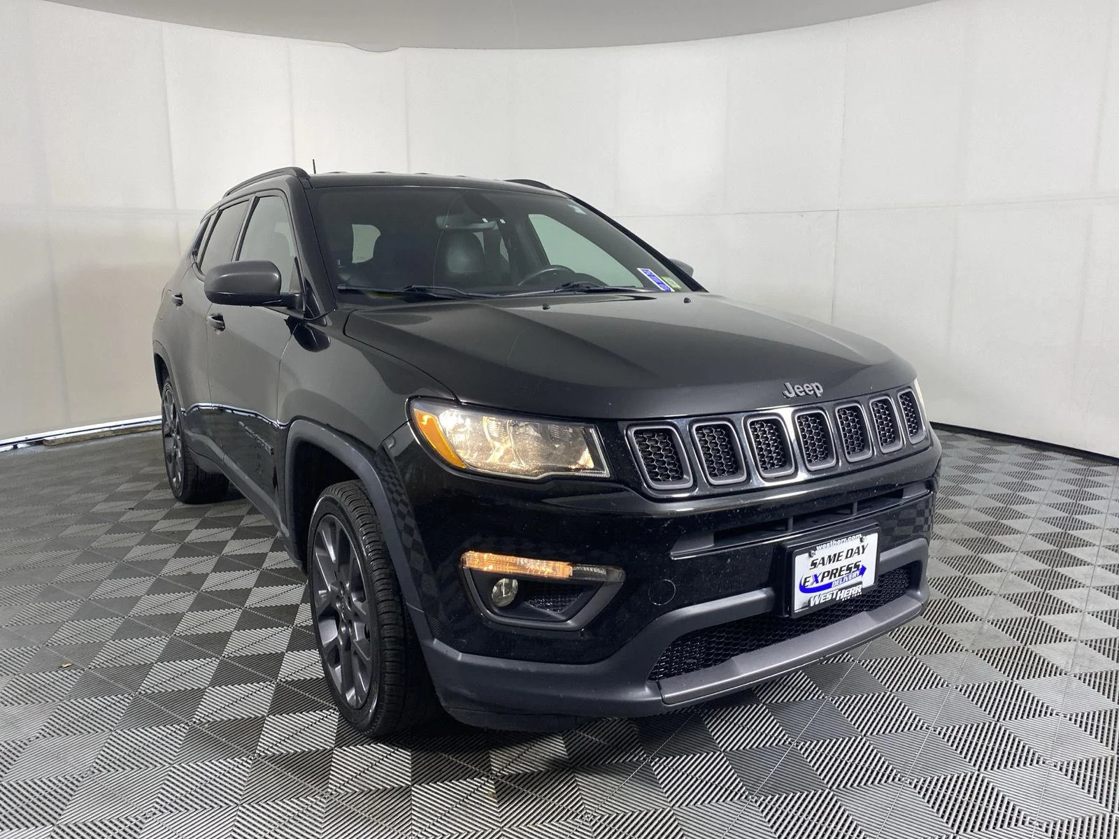 Used 2021 Diamond Black Crystal Pearlcoat Jeep 80th Anniversary image 22