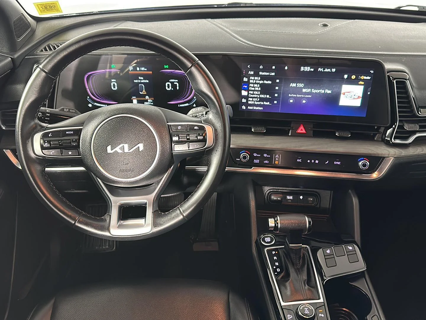 Used 2024 Ebony Black Kia X-Line image 21