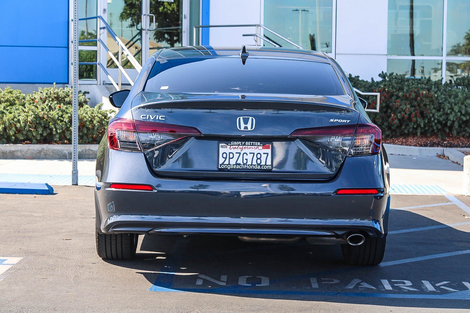 Certified Used 2025 Meteorite Gray Metallic Honda Sport image 7