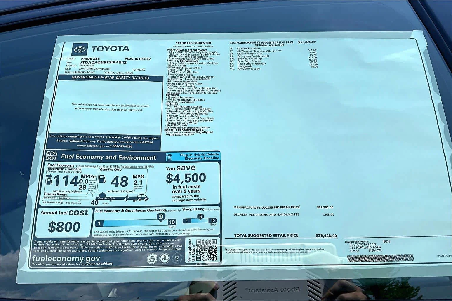 New 2026 Guardian Gray Toyota  XSE image 18