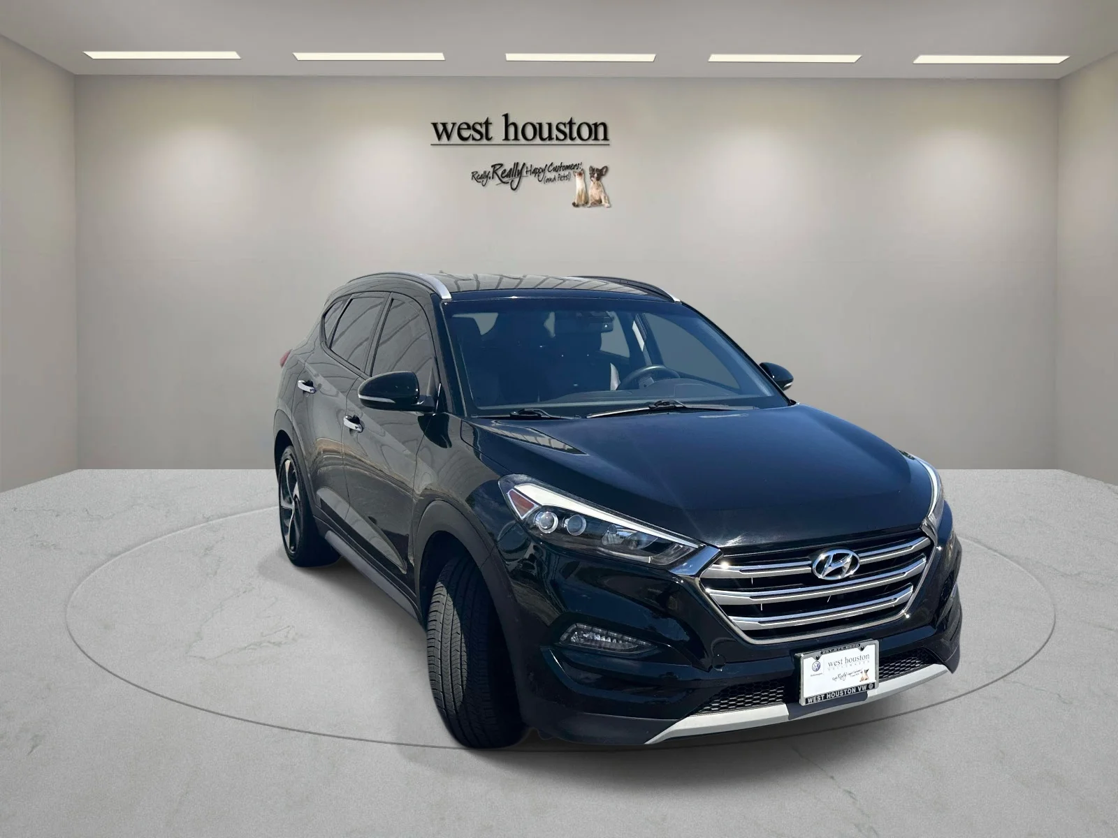 Used 2018 Black Noir Pearl Hyundai Limited image 3