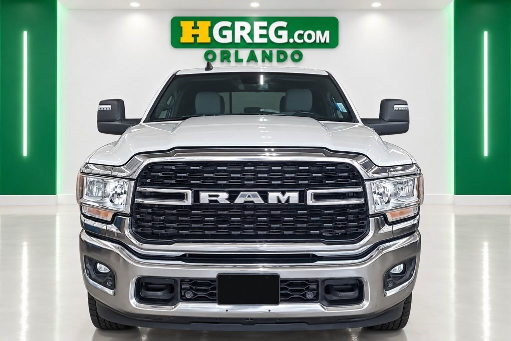 Used 2024 Bright White Clearcoat Ram Big Horn image 5