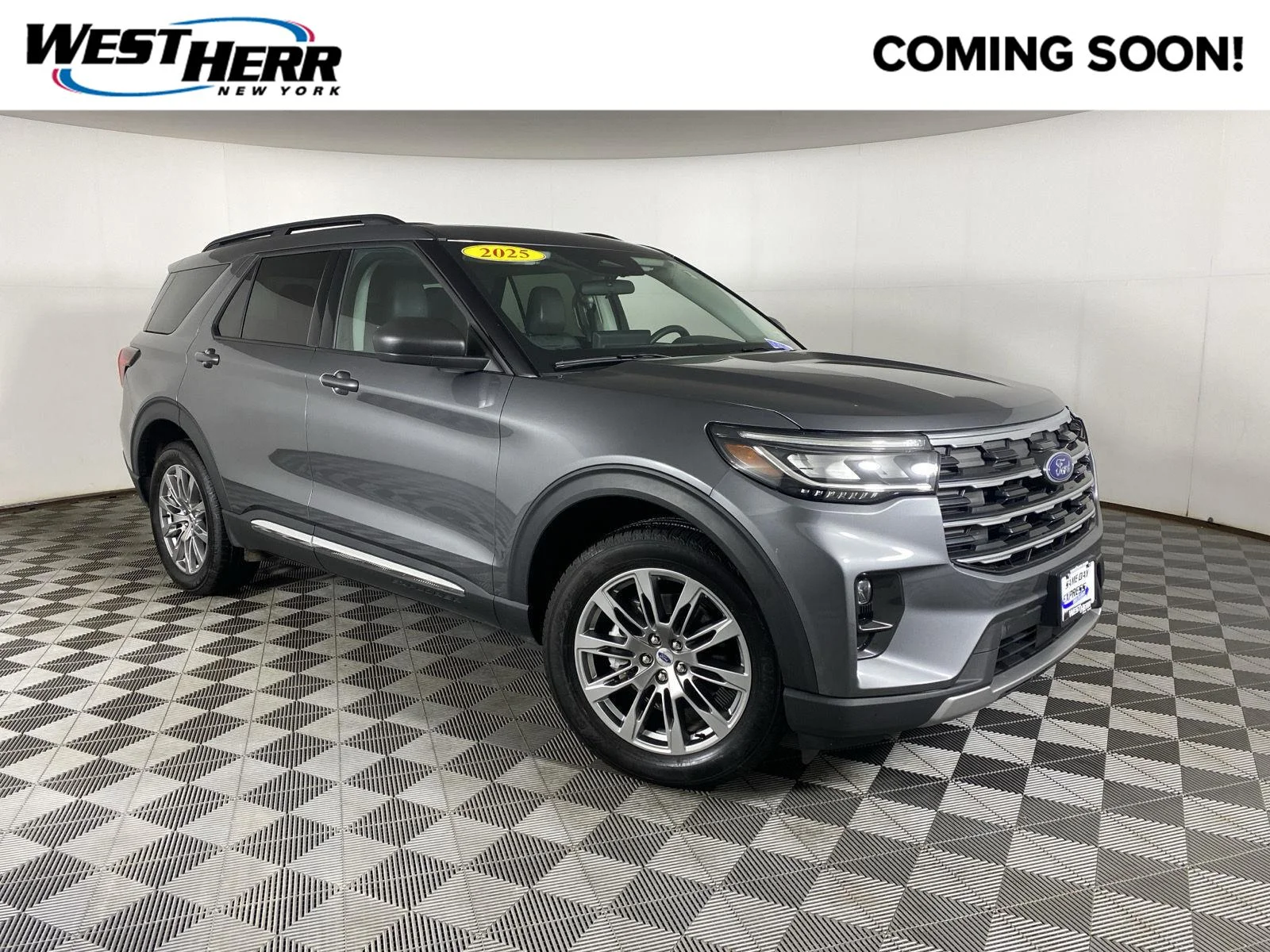 Used 2025 Carbonized Gray Ford Active image 1