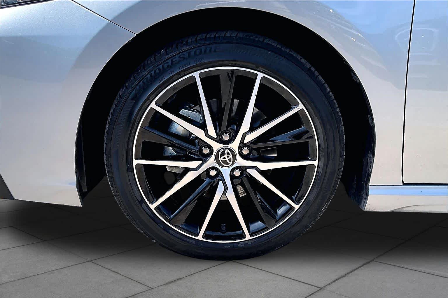 Used 2024 Celestial Silver Metallic Toyota SE image 11