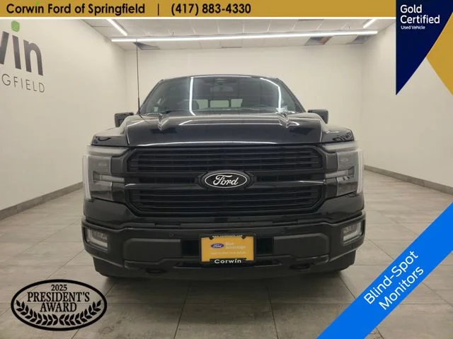 Certified Used 2024 Agate Black Metallic Ford Platinum image 8
