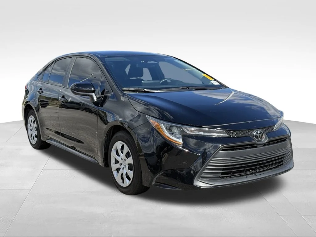 Used 2024 Black Toyota LE image 27