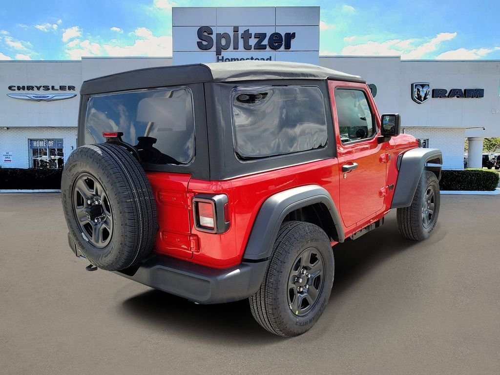 New 2026 Firecracker Red Clearcoat Jeep Sport image 2