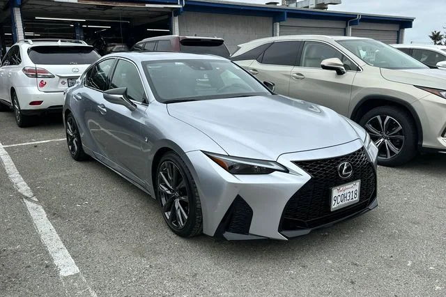 Certified Used 2022 Silver Lexus 350 F SPORT image 2