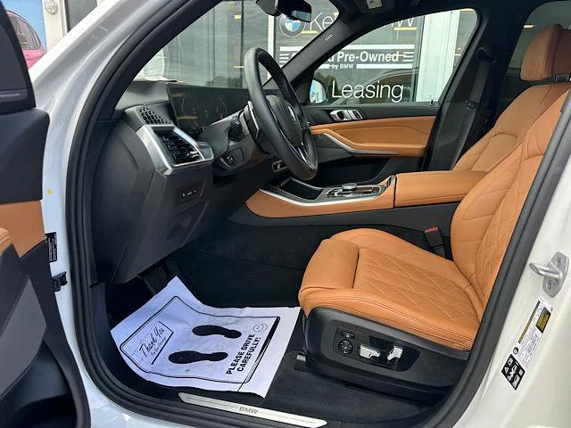 Certified Used 2025 Mineral White Metallic BMW xDrive40i image 12