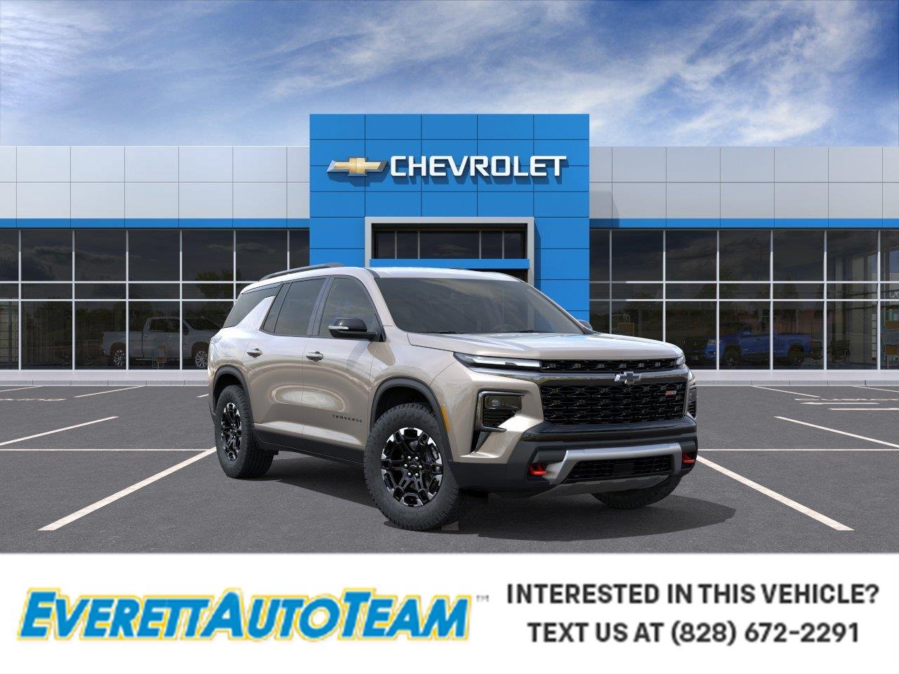 Sandstone Gray 2027 Chevrolet Traverse SUV / Crossover Four-Wheel Drive 