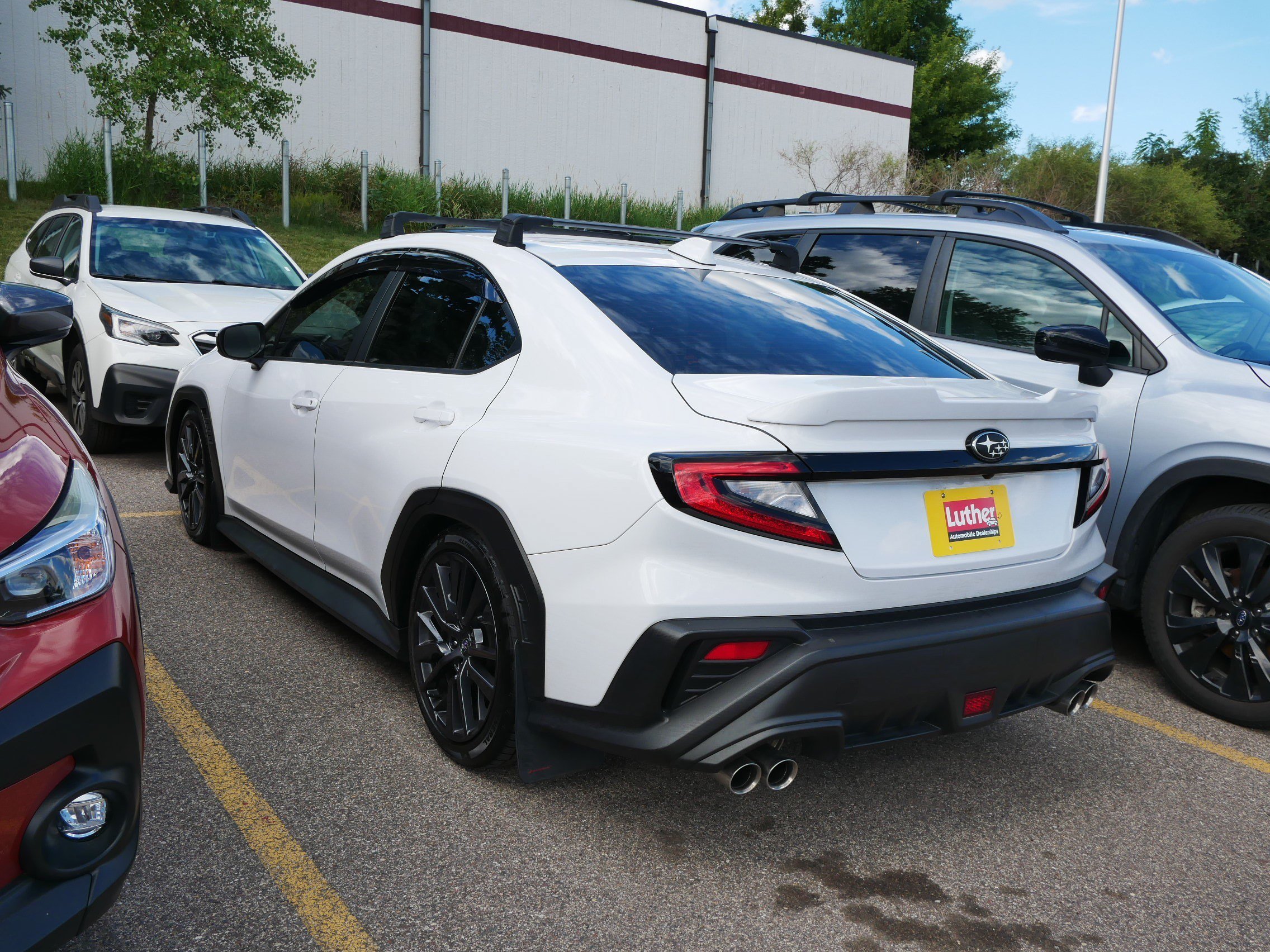 Used 2023 Ceramic White Subaru Premium image 3