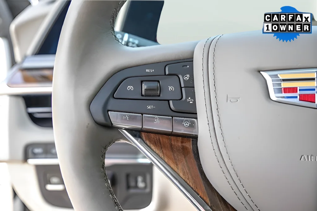 Certified Used 2024 White Cadillac Sport Platinum image 14