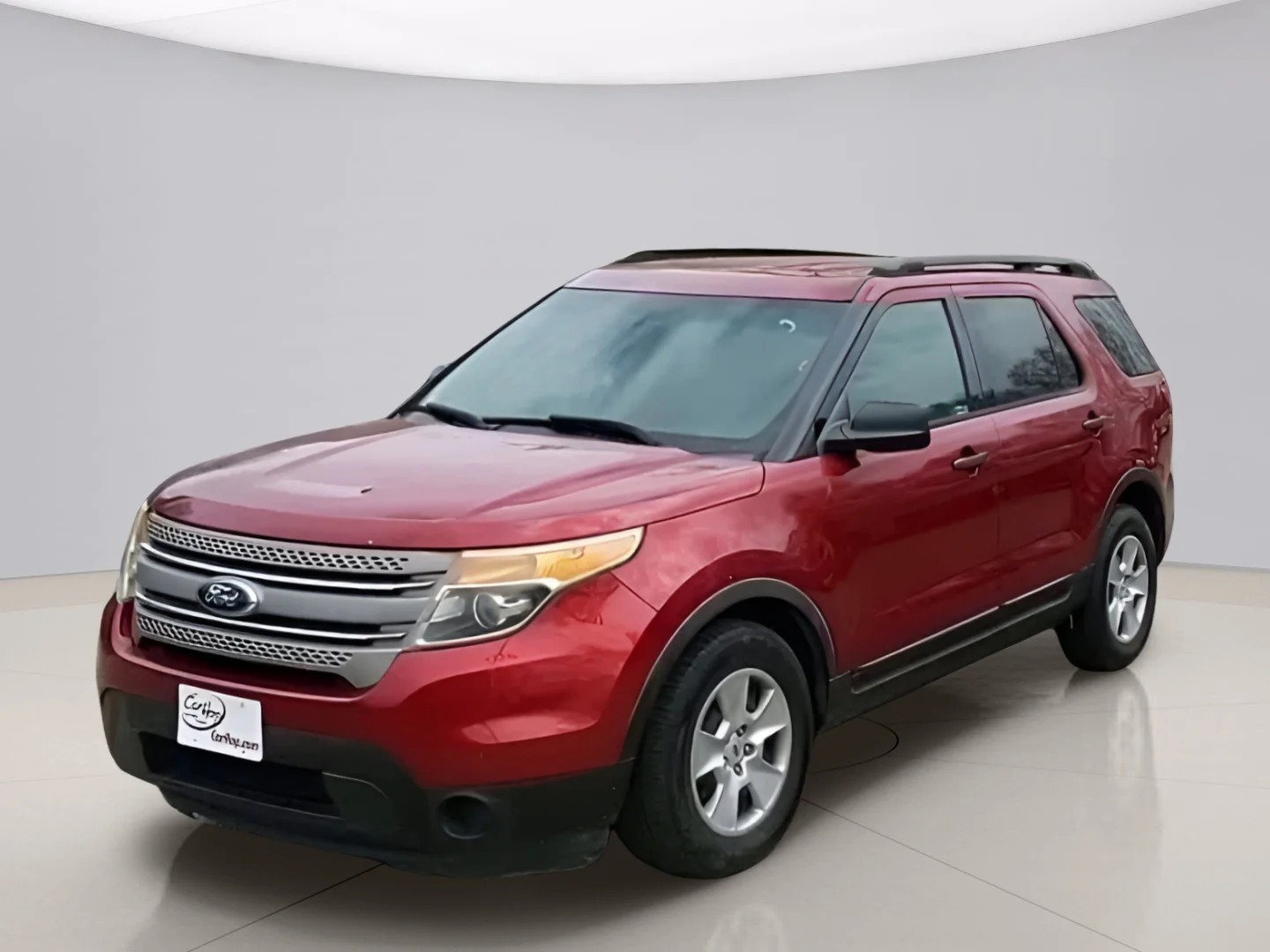 Used 2013 Red Ford Sport Utility 4D image 5