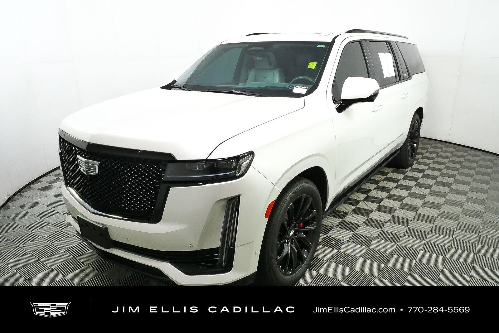 Used 2023 Crystal White Tricoat Cadillac 4WD Sport Platinum image 24
