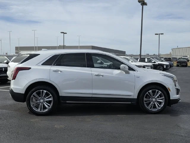 Used 2024 Crystal White Tri-Coat Cadillac Premium Luxury image 3
