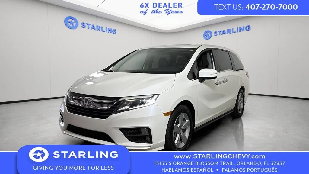 Used 2019 White Honda EX-L image 1