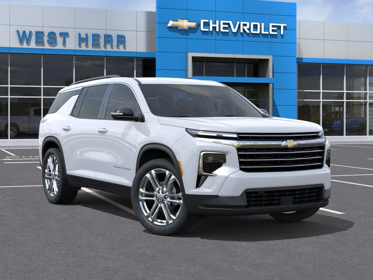New 2027 Polar White Tricoat Chevrolet LT image 7
