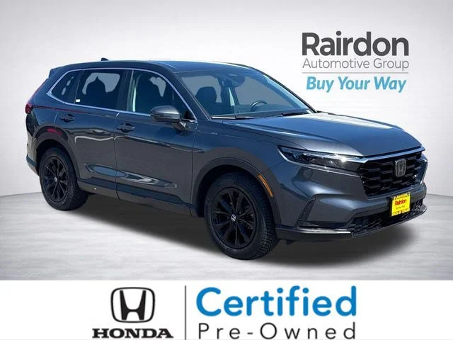 Certified Used 2024 Gray Metallic Honda EX image 1