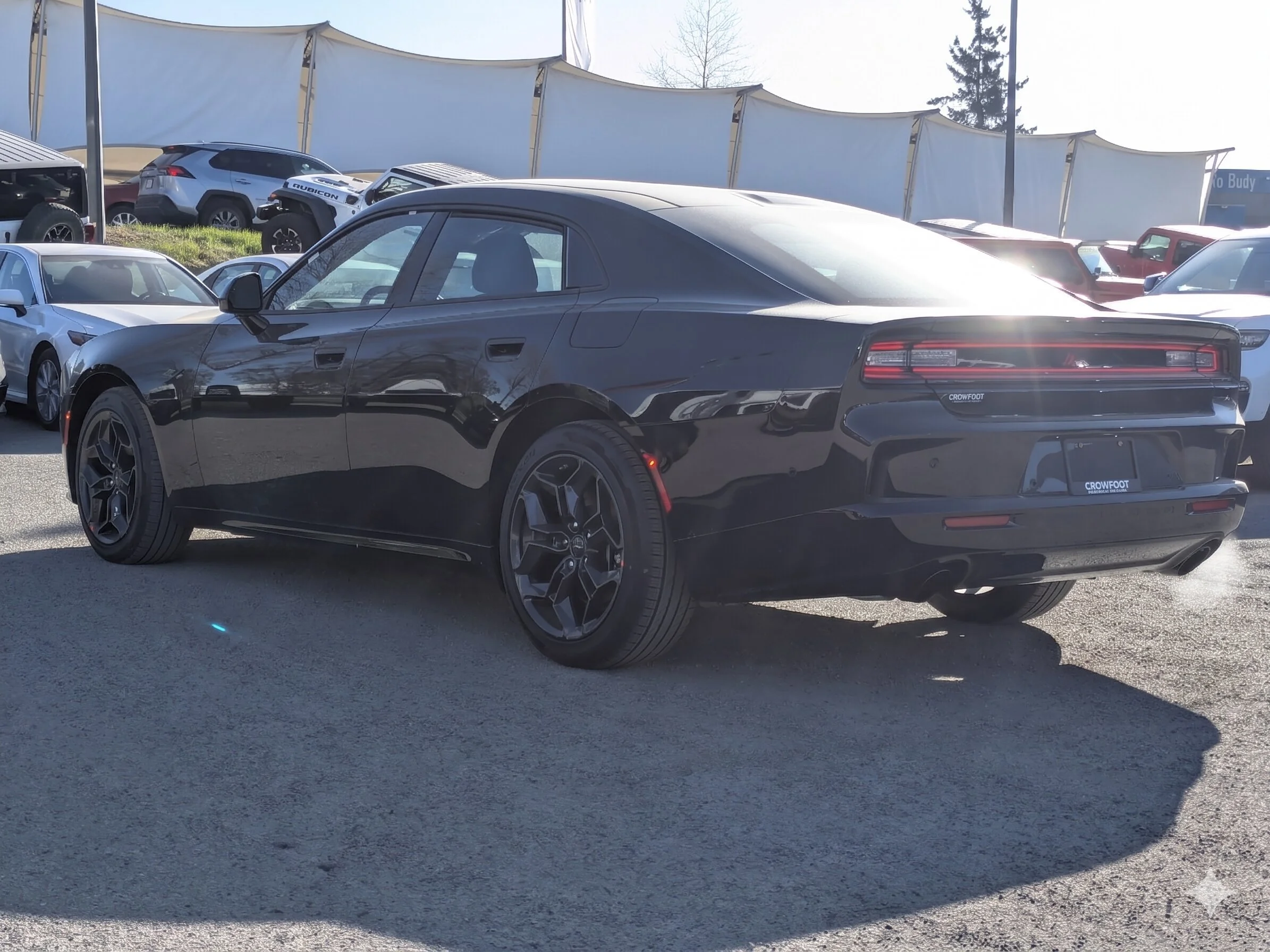 New 2026 Black Dodge R/T - - Blacktop Pack - Driver Convenience - Alpine Audio - Hurricane Turbo - AWD & More! image 6